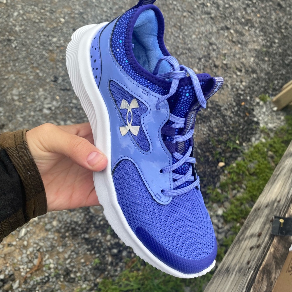 Under Armour Kids Sneakers - Blue and White
